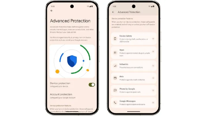 India Tv - Android 16 Advanced protection 