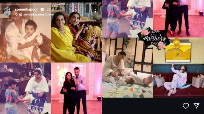 India Tv - Sonam Kapoor's Instagram story