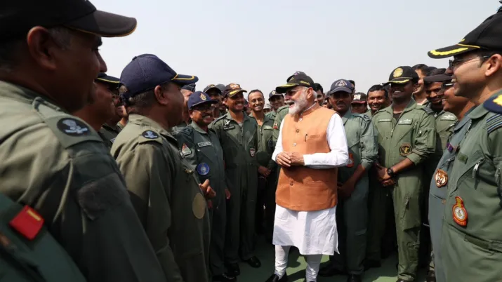 India Tv - PM Modi, Adampur Air Base