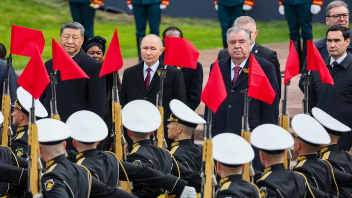 India Tv - Russia Victory Day: The parade was attended by President Vladimir Putin and foreign leaders