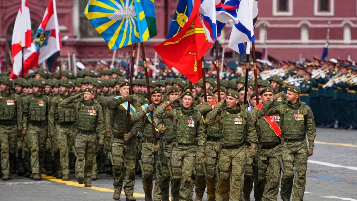India Tv - Russia Victory Parade: The parade featured over 11,500 troops and more than 180 military vehicles
