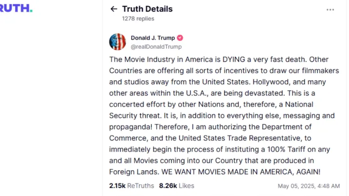 India Tv - Donald Trump, Truth Social 