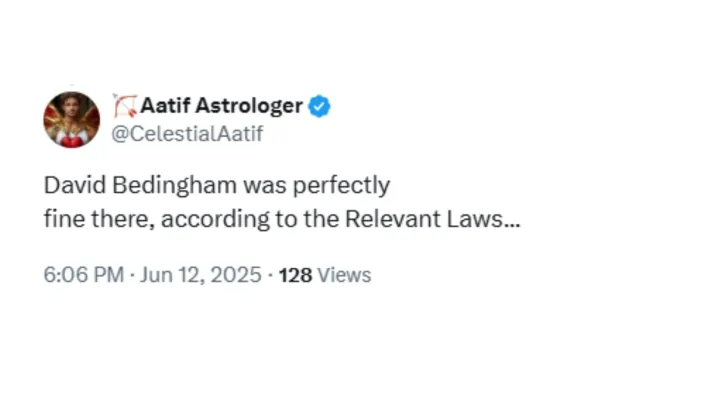 India Tv - Twitter reaction to Bedingham's alleged handling the ball - 4