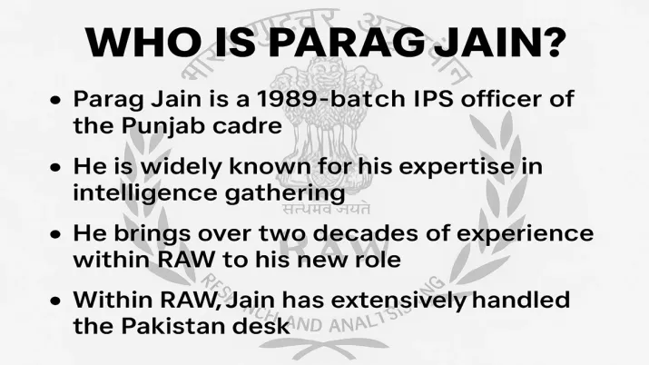 India Tv - Know about Parag Jain.  India Tv - Parag Jain appointed as RAW chief