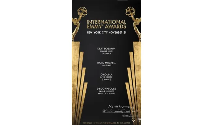India Tv - Diljit Dosanjh bags International Emmy 2025 nomination 