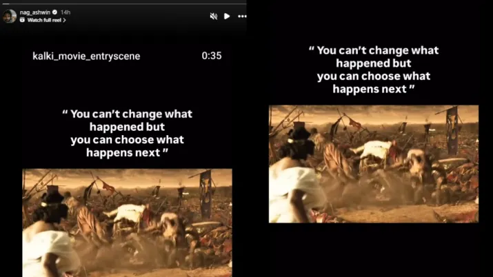 India Tv - Nag Ashwin cryptic Instagram story