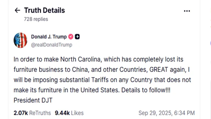 India Tv - Trump tariff 