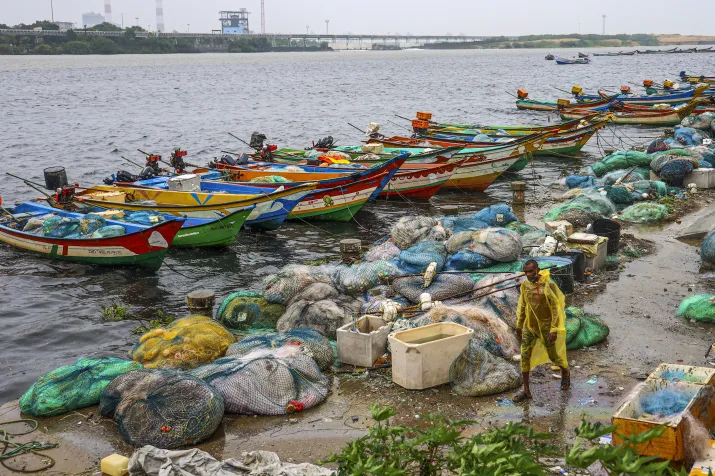 India Tv - The severe cyclonic storm Montha brought heavy rain in coastal and southern Odisha districts.
