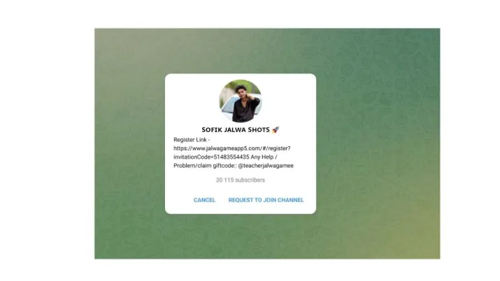 India Tv - Sofik SK's Telegram channel India Tv - Sofik SK