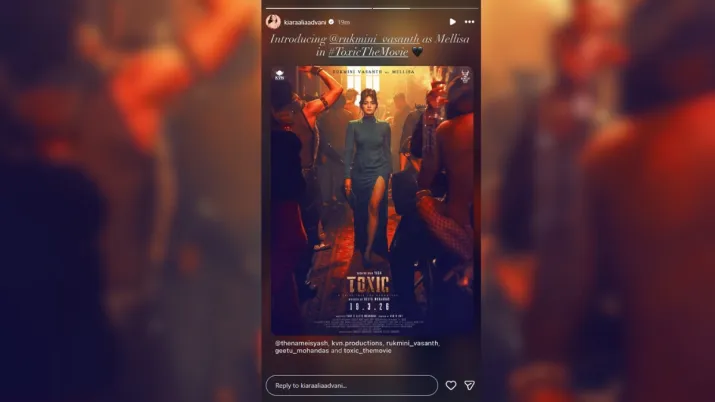 India Tv - Kiara Advani's Instagram story.