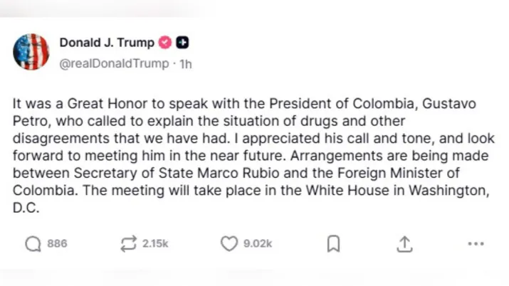 India Tv - Trump's post on TRUTH Social. India Tv - Trump's post on TRUTH Social.