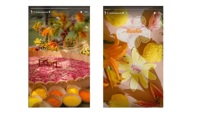 India Tv - Virosh haldi ceremony