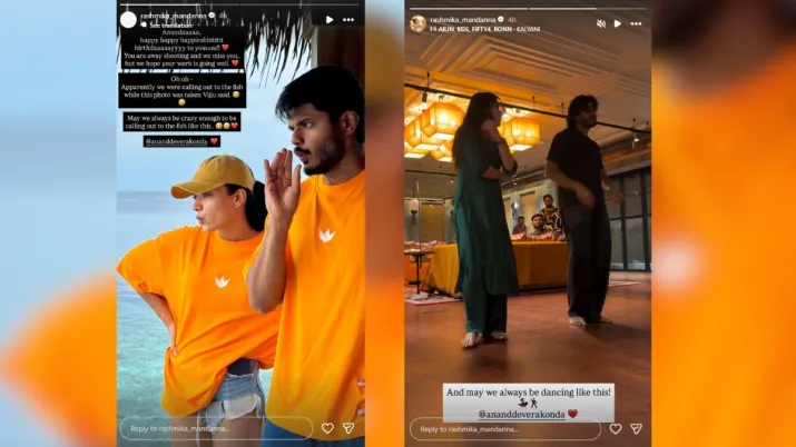 India Tv - Screengrab taken from Rashmika Mandanna's Instagram story.