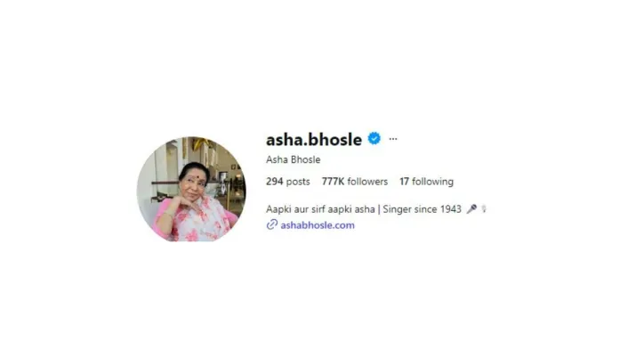 India Tv - Asha Bhosle