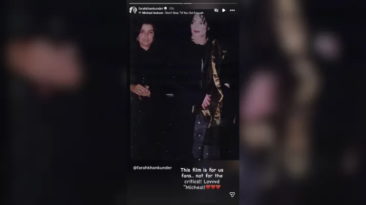 Farah Khan puji film biografi Michael Jackson, meminta nominasi Oscar untuk Jaafar Jackson