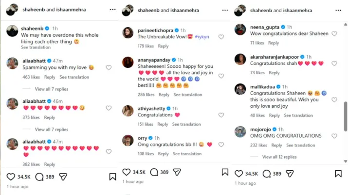 India Tv - Screengrab taken from Shaheen Bhatt's Instagram post. 