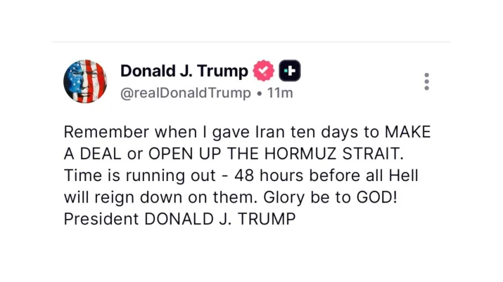 India Tv - Trump reminds Iran April 6 deadline to make a deal with US