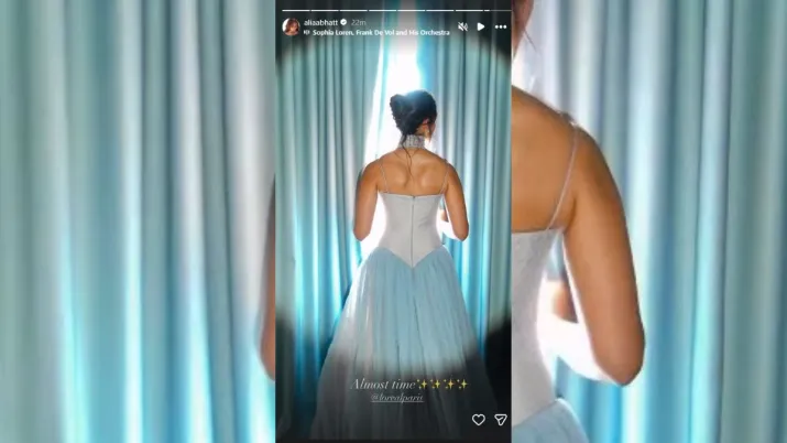 India Tv - Screengrab taken from Alia Bhatt's Instagram story. India Tv - Screengrab taken from Alia Bhatt's Instagram story.