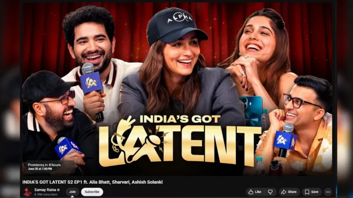 India Tv - Screengrab taken from Samay Raina's YouTube handle. India Tv - Screengrab taken from Samay Raina's YouTube handle.