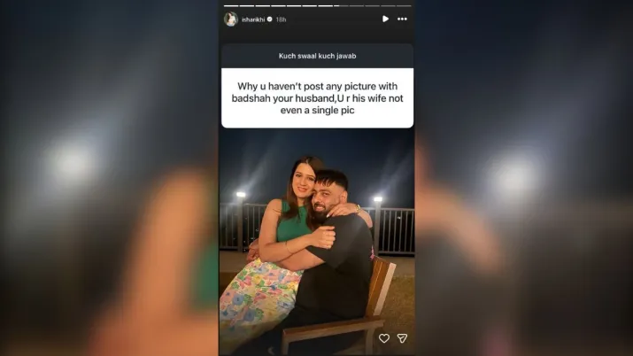 India Tv - Screengrab taken from Isha Rikhi's Instagram Story India Tv - Screengrab taken from Isha Rikhi's Instagram Story
