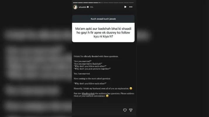 ISHA RIKHI'S INSTAGRAM