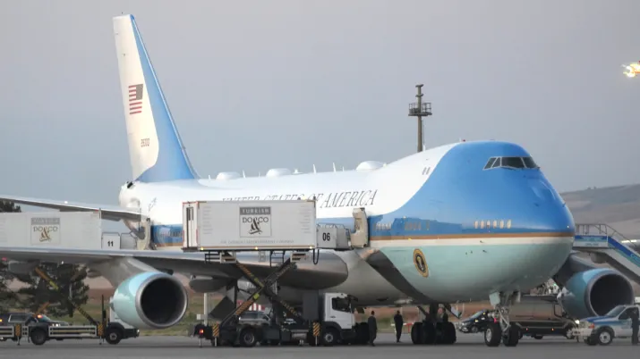 India Tv - atering trucks are parked at Air Force One on the tarmac before U.S. President Donald Trump departs following the NATO summit at Ankara International Airport in Ankara, Turkey, July 8. India Tv - atering trucks are parked at Air Force One on the tarmac before U.S. President Donald Trump departs following the NATO summit at Ankara International Airport in Ankara, Turkey, July 8.