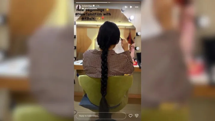 India Tv - Vidya Balan's Instagram Story
