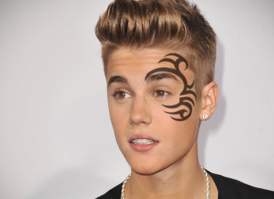 Justin Bieber Cross Tattoo Lookbook  StyleBistro