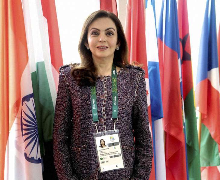 Nita Ambani Elected As Ioc Member First Indian Woman To Do So Other News India Tv 