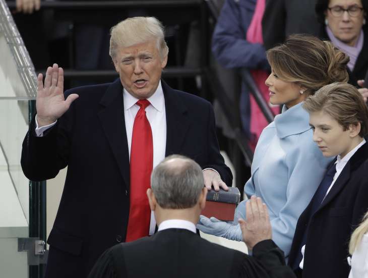 Us President Inauguration Day Donald Trump Wanted Tanks Missile