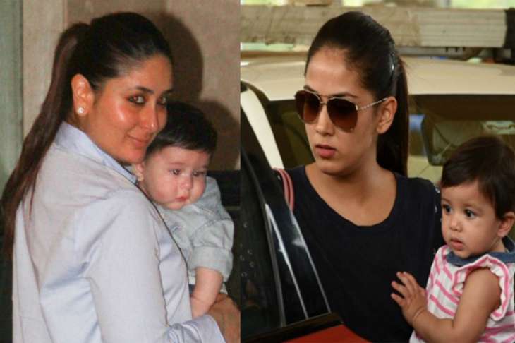 Kareena Kapoor Khan and Mira Rajput fighting over Taimur and Misha ...