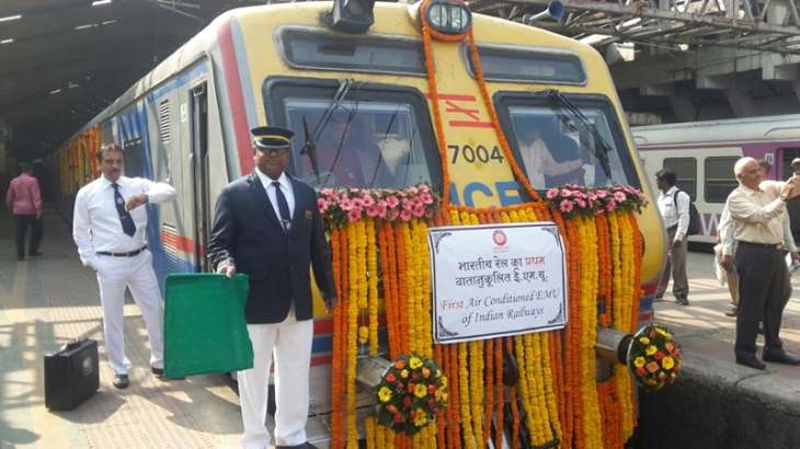 Salvation sensor biology Mumbaikars elated as metro city gets its first AC local train | India News  – India TV