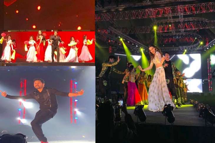 Photos Salman Khans Da Bangg Tour Debuts In Delhi Sonakshi Sinha And Kriti Sanon Make It A