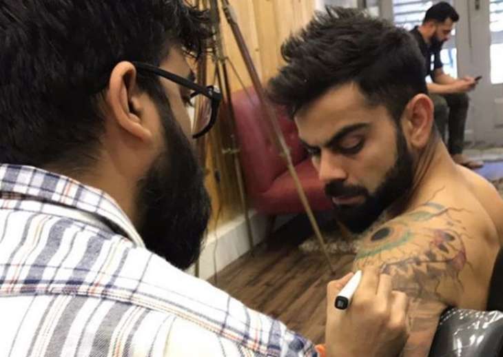 Virat Kohli's love affair with tattoos continues; See pics | Cricket News – India TV Virat Kohli's love affair with tattoos continues; See pics | Cricket News – India TV