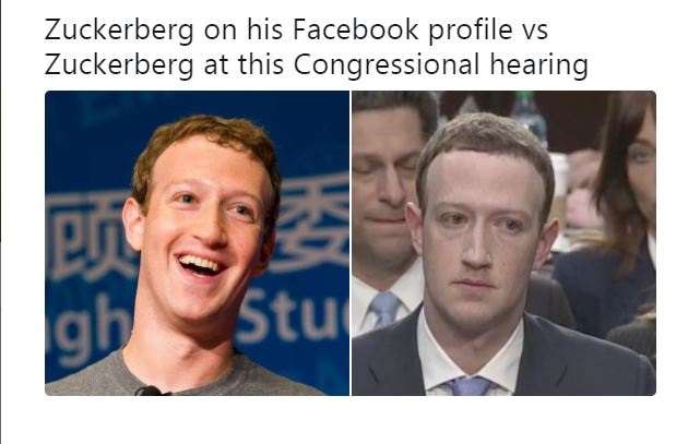 Mark Zuckerberg is a erupts with hilarious memes after second day of US Congress hearing | Buzz – India TV