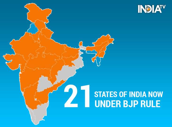 Bjp In India Map 2024 - Star Katine