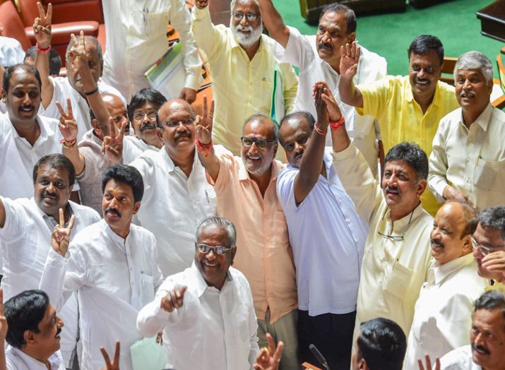 Karnataka Cabinet expansion: Congress's DK Shivakumar, others take oath ...