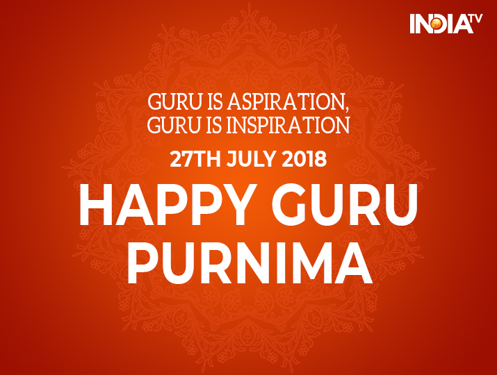 Guru Purnima 2018: Wishes, greetings, images to share on SMS, WhatsApp,  Facebook, Guru Purnima – and Its History, Significance and Rituals | Books  News – India TV