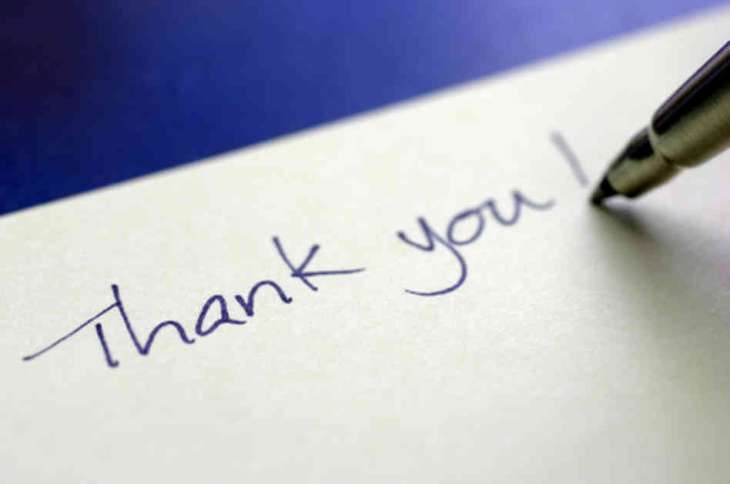 Penning down a Thank You note can boost your emotional well-being ...