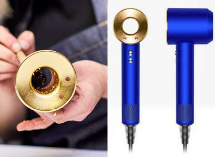 Bizarre! After Gold Contact Lenses, here's a hair dryer made of  karat  gold | Buzz News – India TV