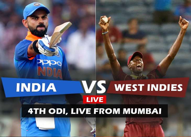 India vs West Indies Cricket Streaming: Watch Ind vs WI, 4th ODI Online on  Hotstar and TV Coverage on Star Sports | Cricket News – India TV