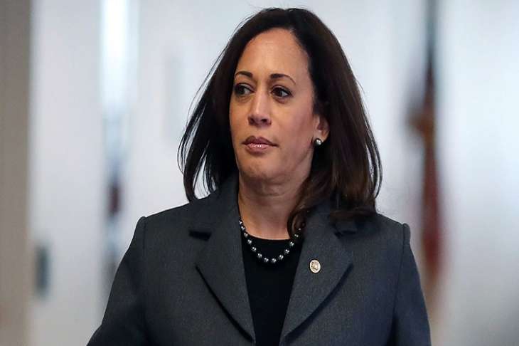 Senator Kamala Harris, main challenger to Trump in 2020 US Presidential ...