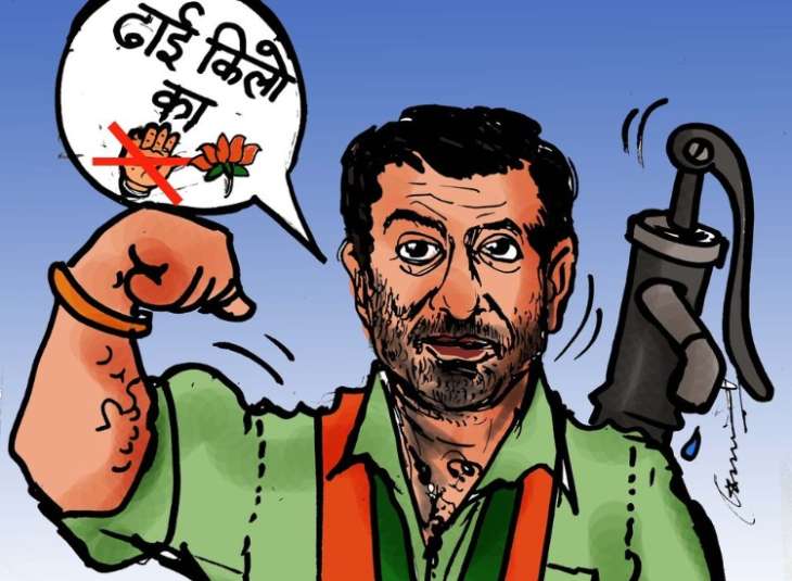 Twitterati explode with hilarious 'Dhai Kilo Ka Hath' memes and trolls as Sunny  Deol joins BJP, check out | Celebrities News – India TV