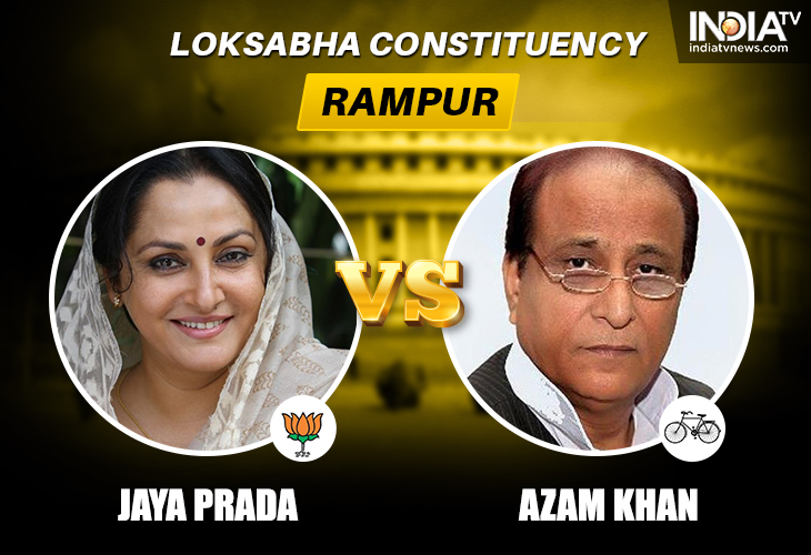 Rampur Lok Sabha election 2019 result: Azam Khan leads Jaya Prada by 1 lakh  votes | India News – India TV