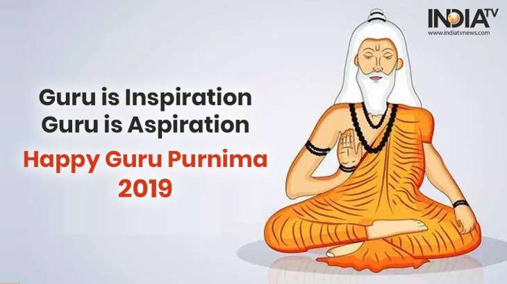 Happy Guru Purnima 2019: Date, Images, WhatsApp Messages, Quotes, Facts and  Importance of Guru Purnima in India | Books News – India TV