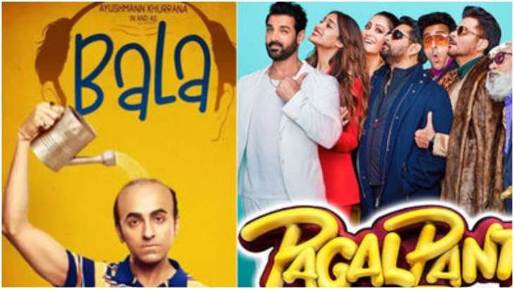 Bollywood Box Office report card: Bala to Pagalpanti, hits and misses of  November 2019 | Bollywood News – India TV
