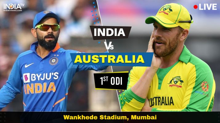 Live Streaming Cricket India Vs Australia 1st Odi Watch Ind Vs Aus