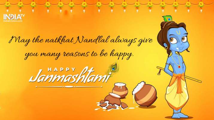 Happy Janmashtami 2020: Send Wishes, Quotes, HD Images of Lord Krishna to your loved ones | Books News – India TV Happy Janmashtami 2020: Send Wishes, Quotes, HD Images of Lord Krishna to your loved ones | Books News – India TV