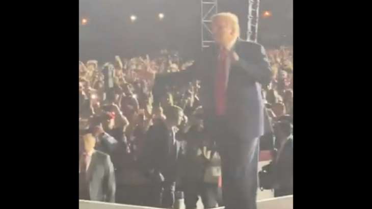 Donald Trump dance video YMCA song village people Florida election ...