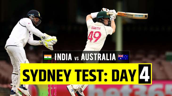 Highlights India Vs Australia 3rd Test Day 4 Updates From Sydney Cricket News India Tv 5755